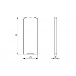 Embout de Finition RA120-45 2