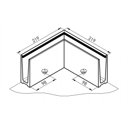 Profilé d’angle en Aluminium 2