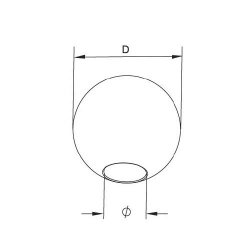 Bouchon rond pour lisse -... 2
