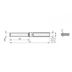 Tendeur câble ⌀ 3/4/5 mm à... 2