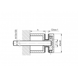 Support de verre 8-17,52 mm... 2