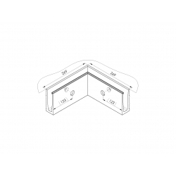 Profilé d’angle en Aluminium 2