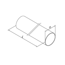 Tube inox pour poteau -... 2