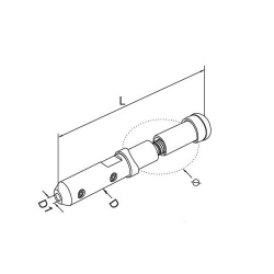 Tendeur câble ⌀ 4 mm... 2