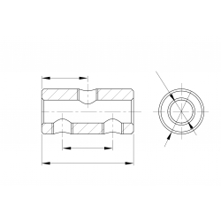 Serre câble ⌀ 4 mm 2
