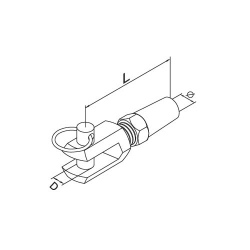 Tendeur câble ⌀ 3/5 mm 2